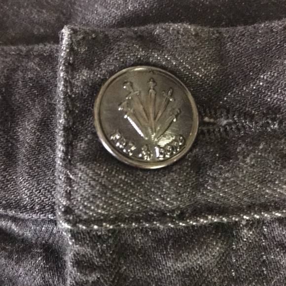 Rag & Bone Maya High Rise Shorts in Black Denim Size 29 NWT - Picture 2 of 9